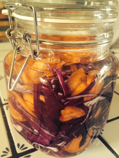 veggies fermenting