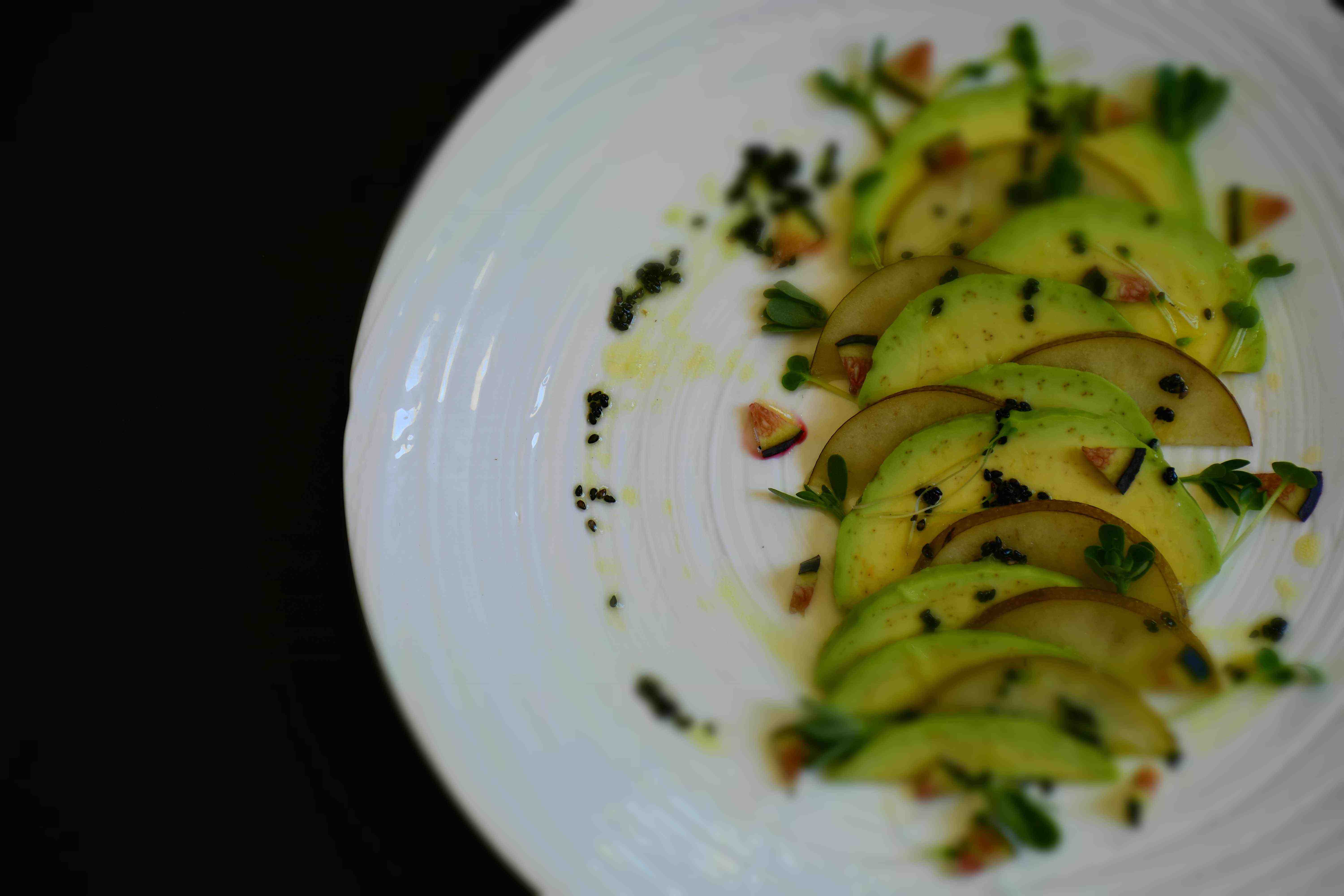 Pear salad low F
