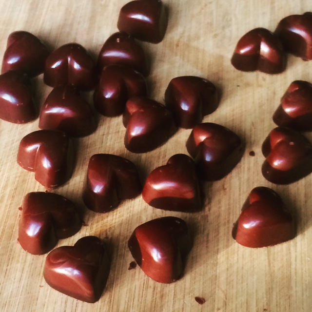 choc hearts
